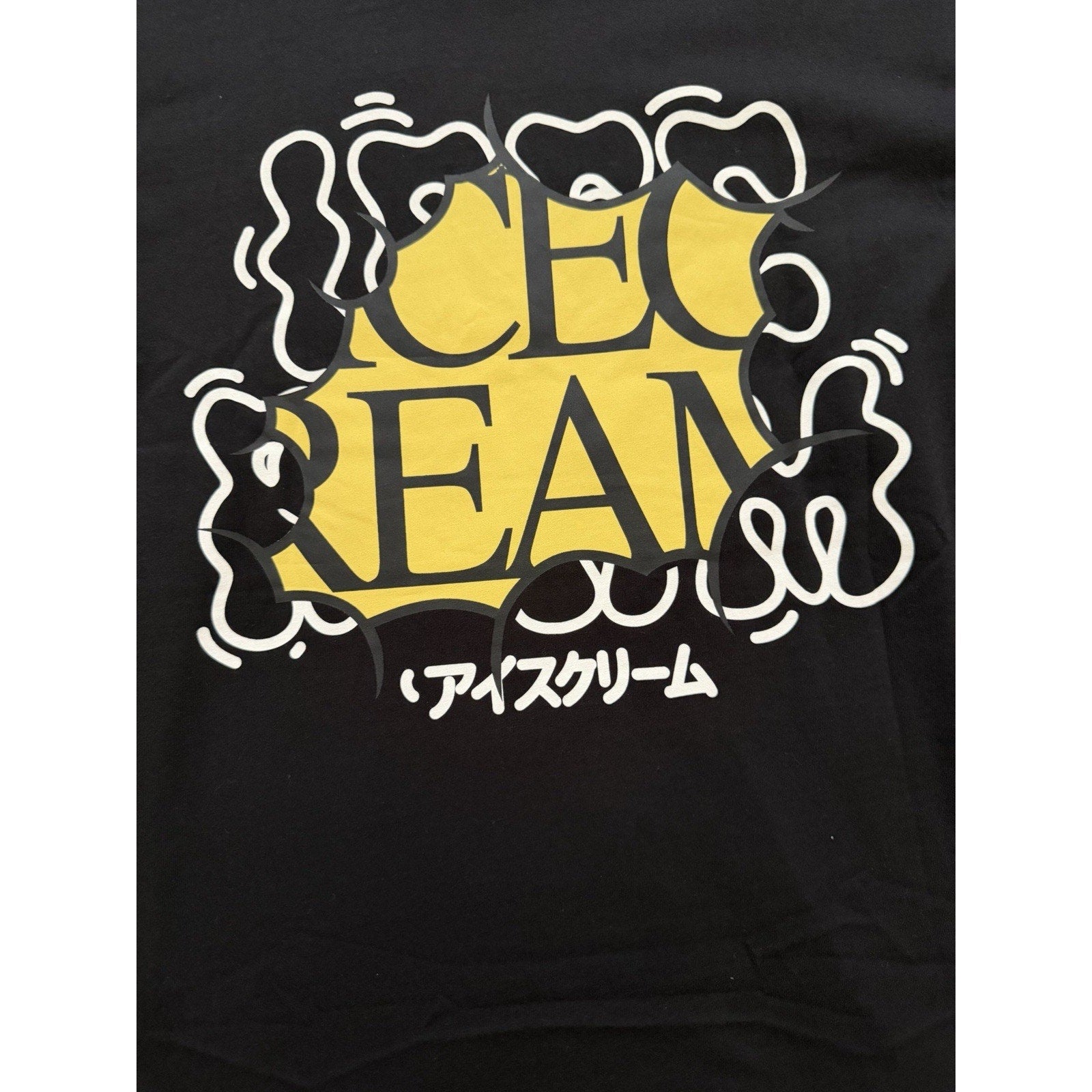 ICECREAM x Billionaire Boys Club BBC Mens Lambo Tee T-Shirt Black Size S