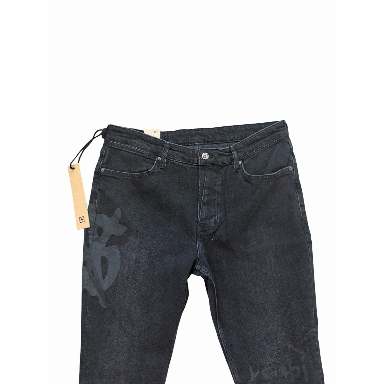 Ksubi Jeans Van Winkle Lock Up Skinny Leg Black
