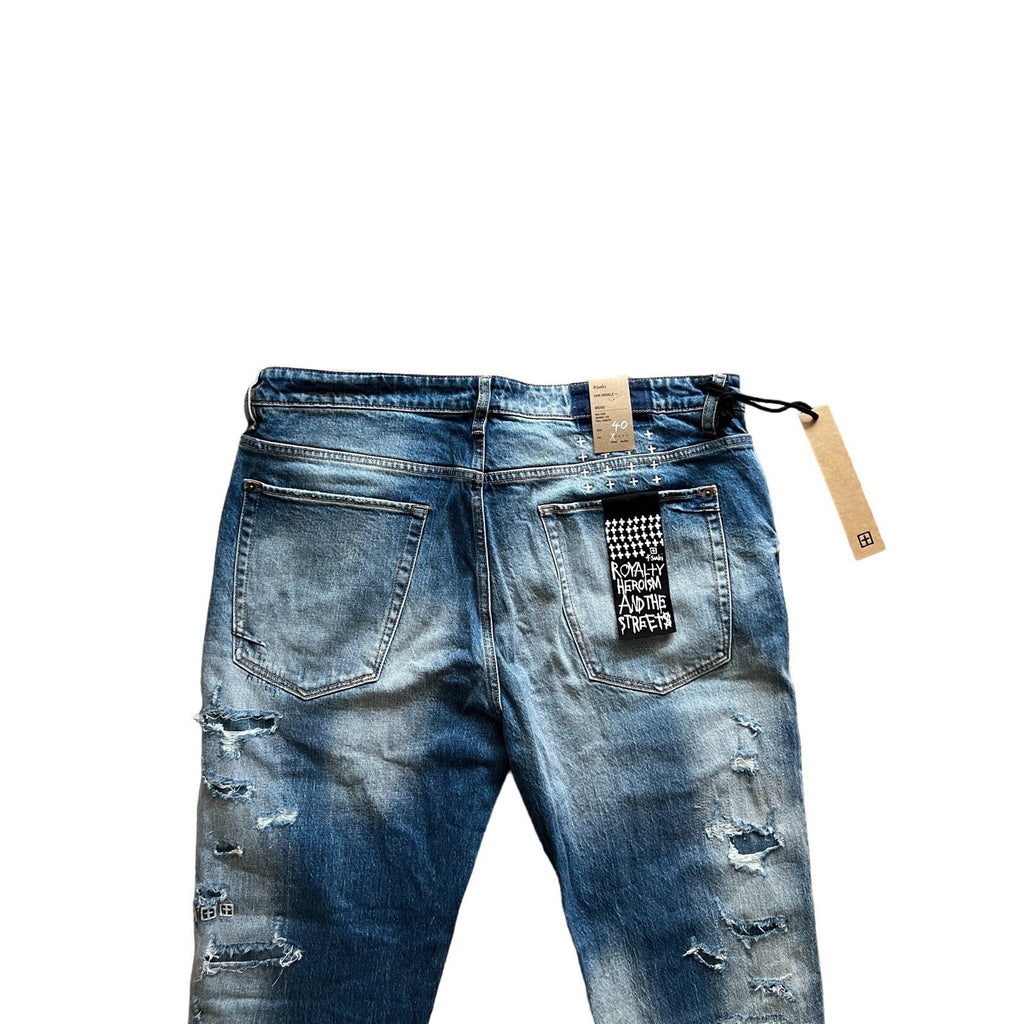 Ksubi Jeans TekTonik Van Winkle Skinny Leg Blue