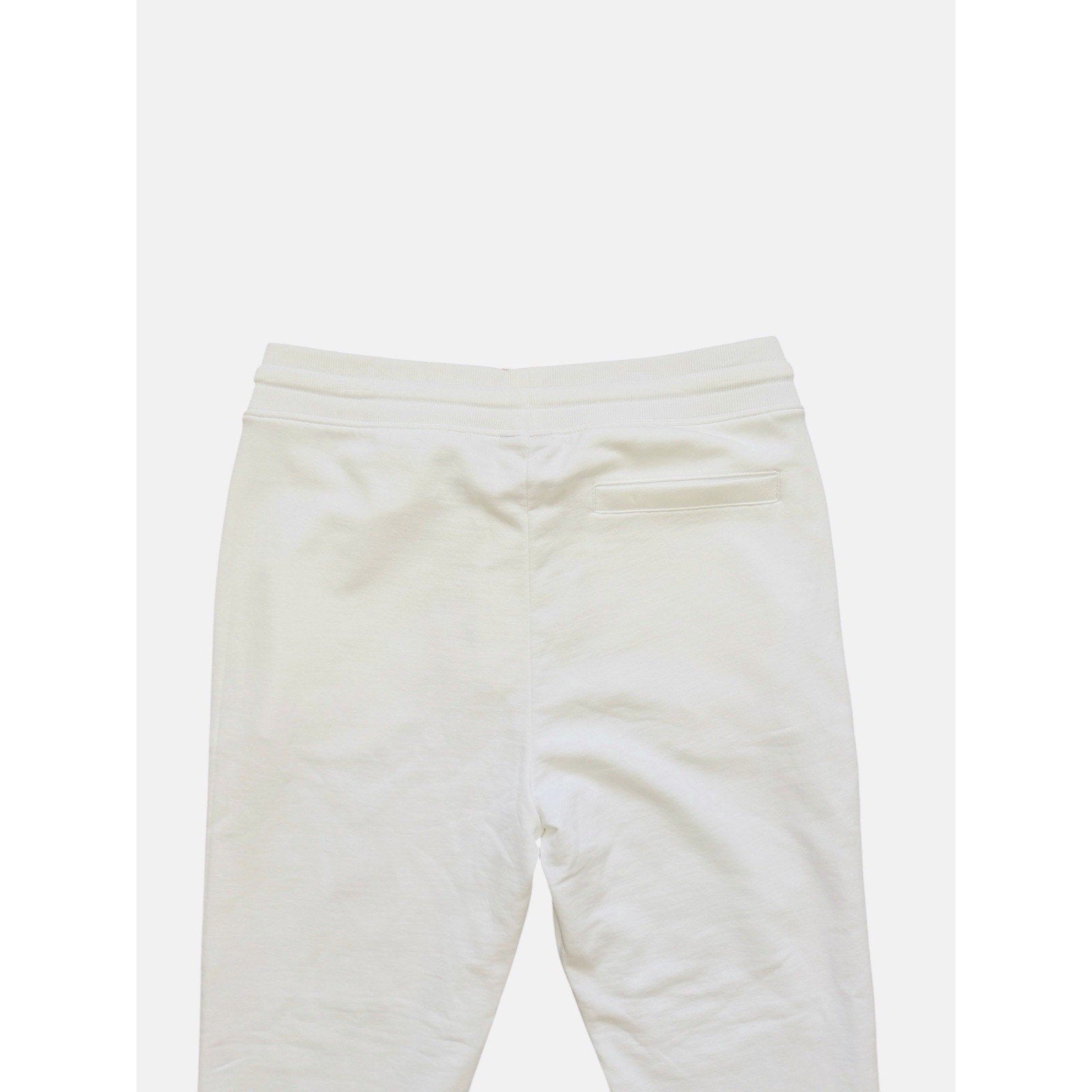 Hugo Boss Dramtol Drawstring Waist Cotton Blend Joggers White