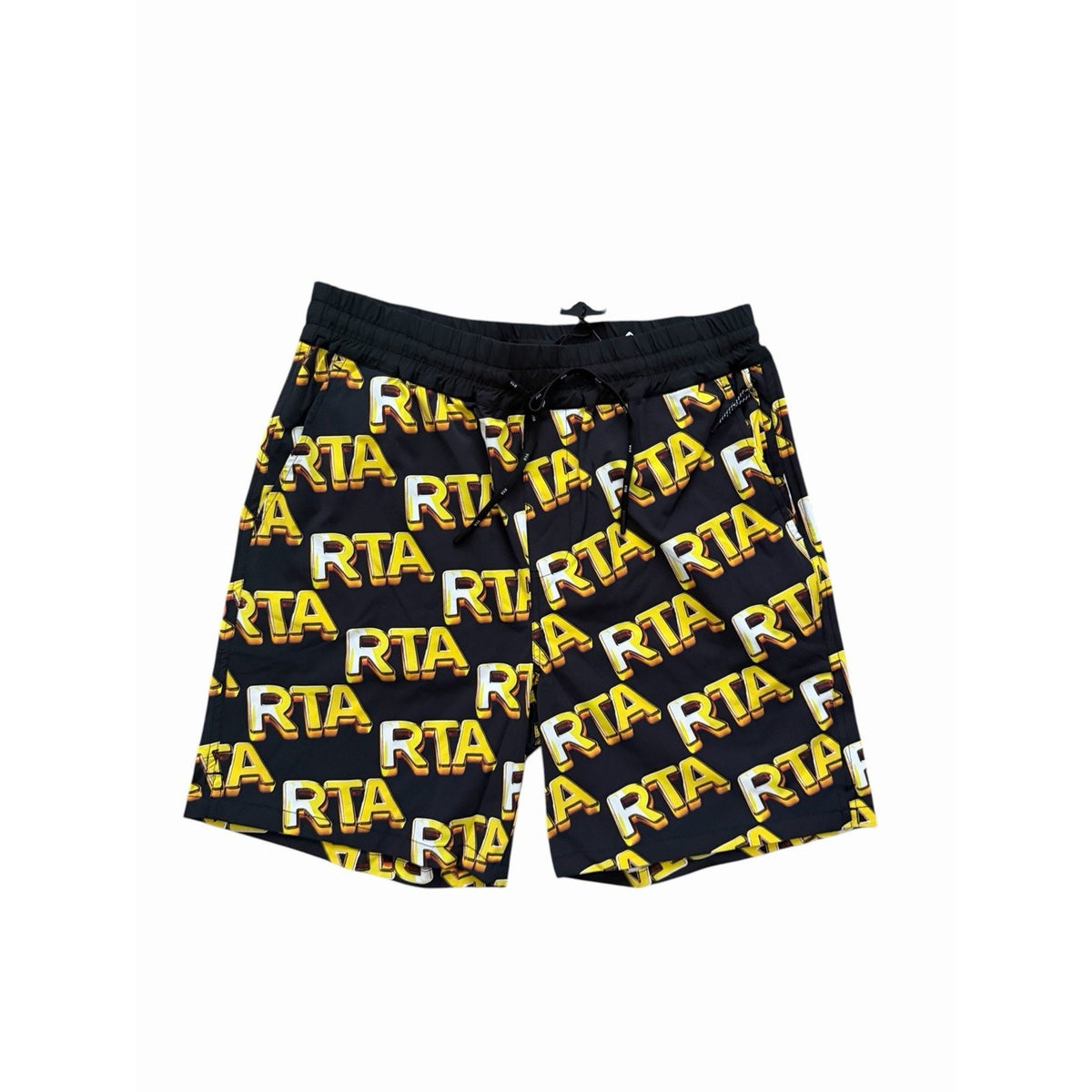 RtA Bullion Matt Shorts - Black
