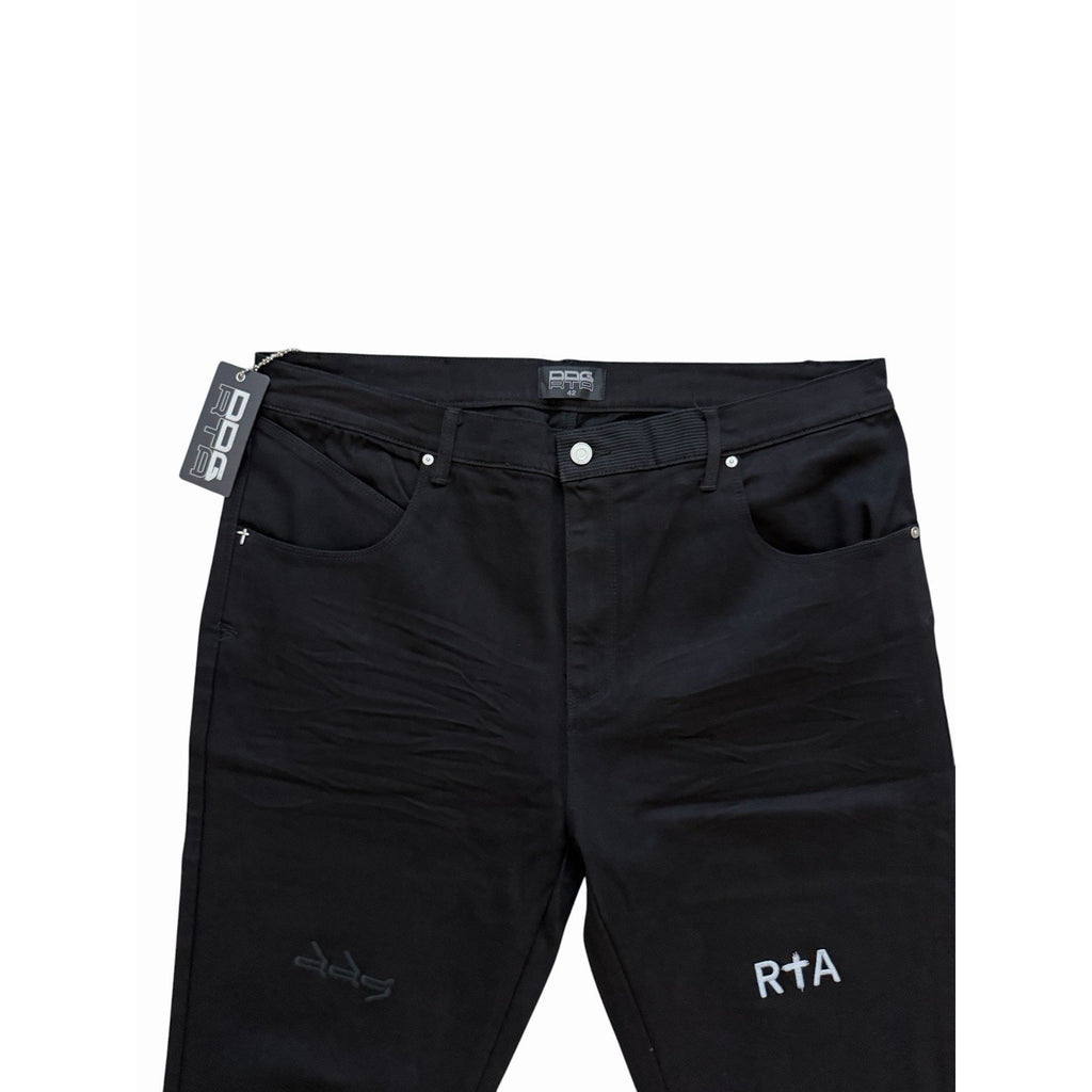 DDG x RtA Mens Logo Print Skinny Jeans