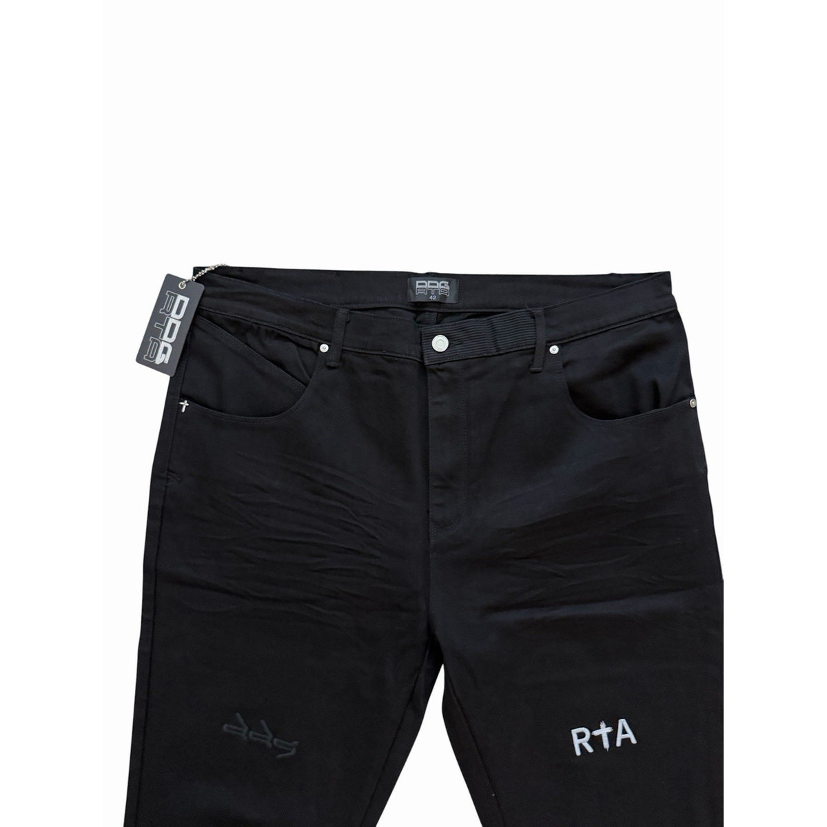 DDG x RtA Mens Logo Print Skinny Jeans