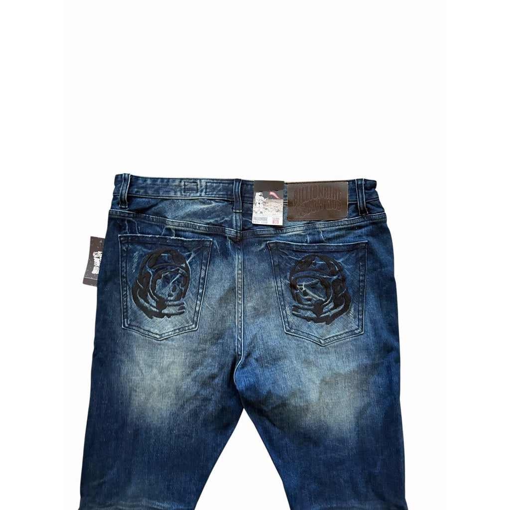 Billionaire Boys Club Slim Darkside Mens Jeans Blue