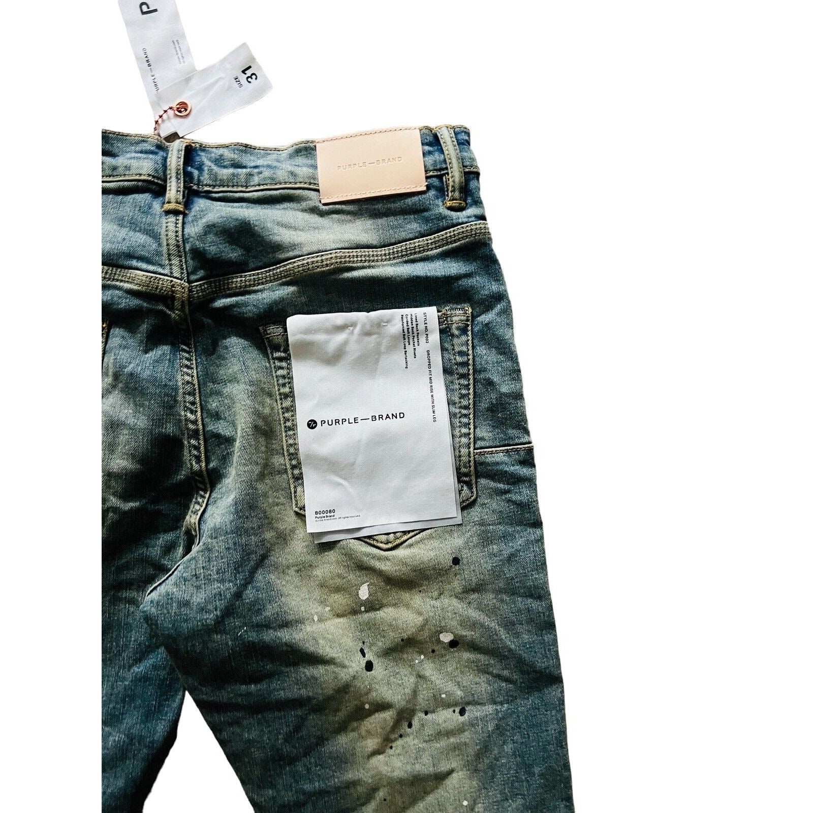 Purple Brand Jeans Mens Drop Fit P002