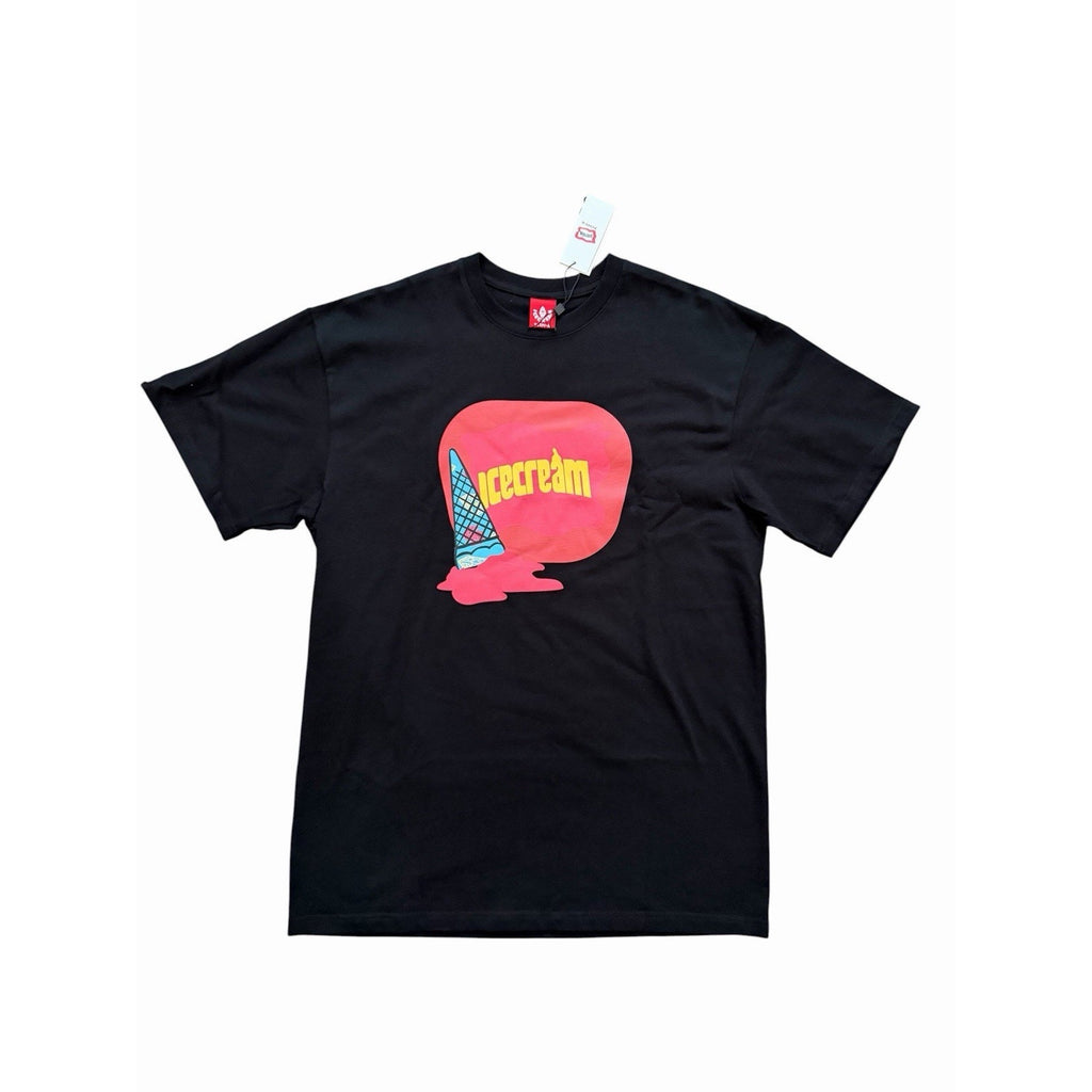 ICECREAM x Billionaire Boys Club BBC Mens Cone Classic Tee T-Shirt Black Size M