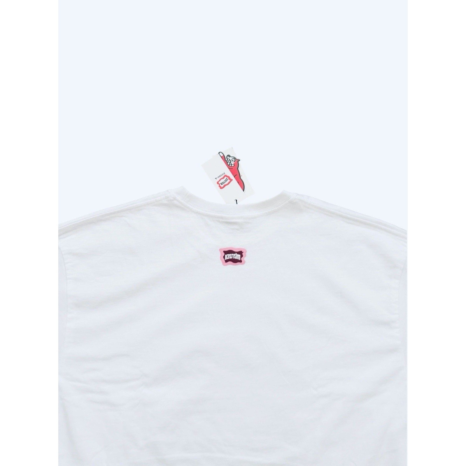 ICECREAM x Billionaire Boys Club BBC Mens Weight Tee T-Shirt White Size L