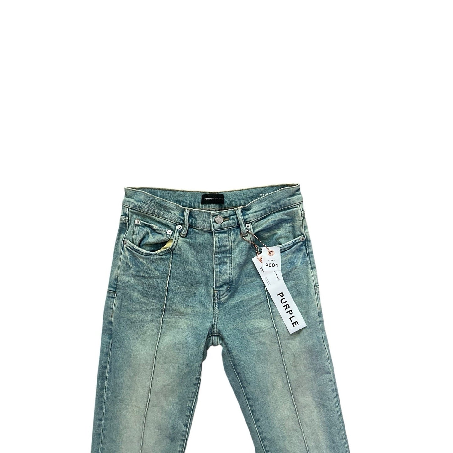 Purple Brand Jeans Slim Fit Low Rise With Flare P004