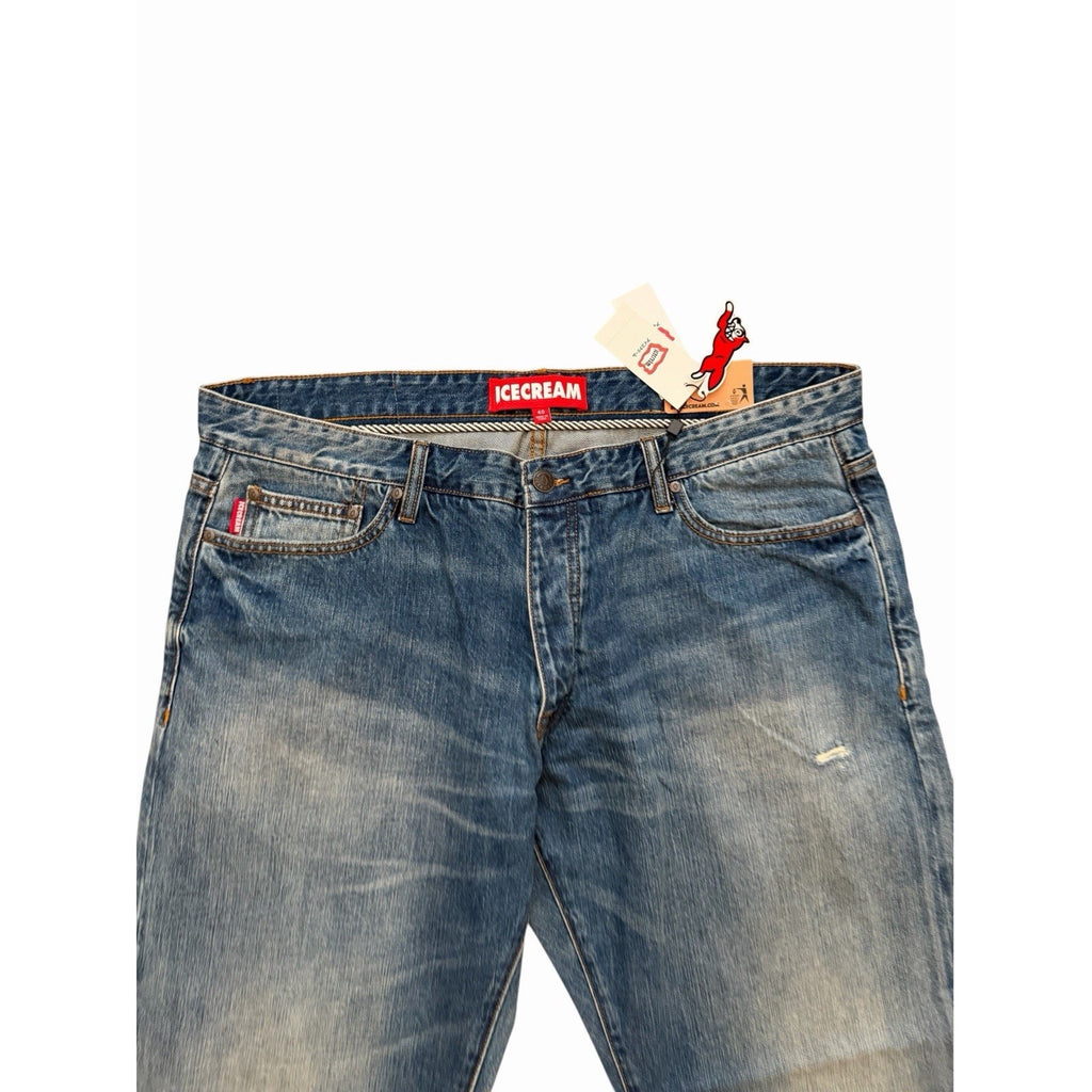 ICECREAM x Billionaire Boys Club Fade Slim Jeans - Blue
