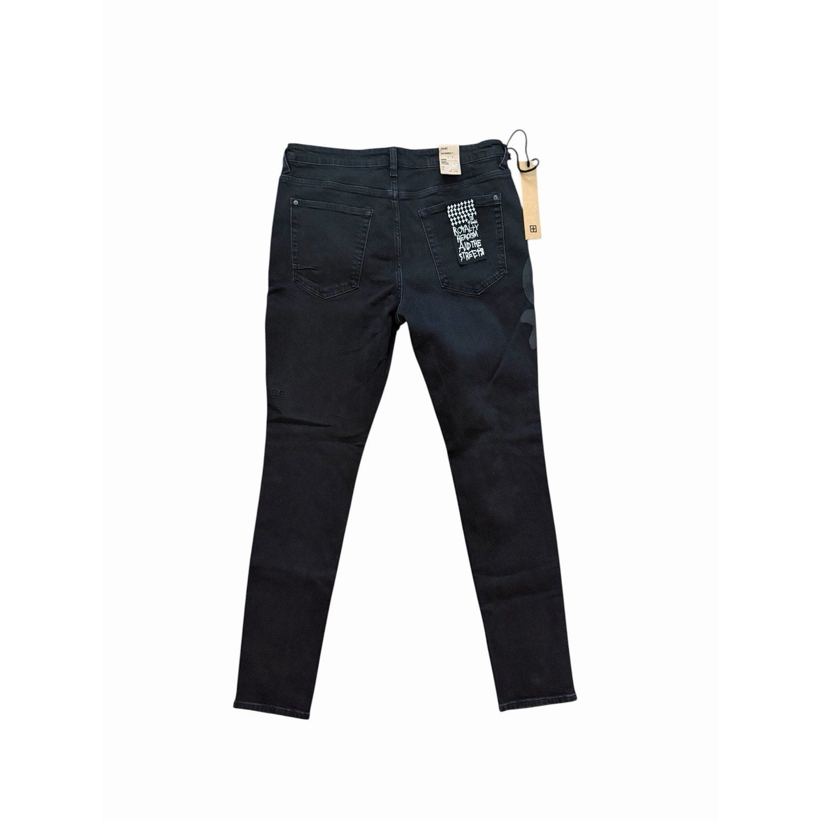 Ksubi Jeans Van Winkle Lock Up Skinny Leg Black
