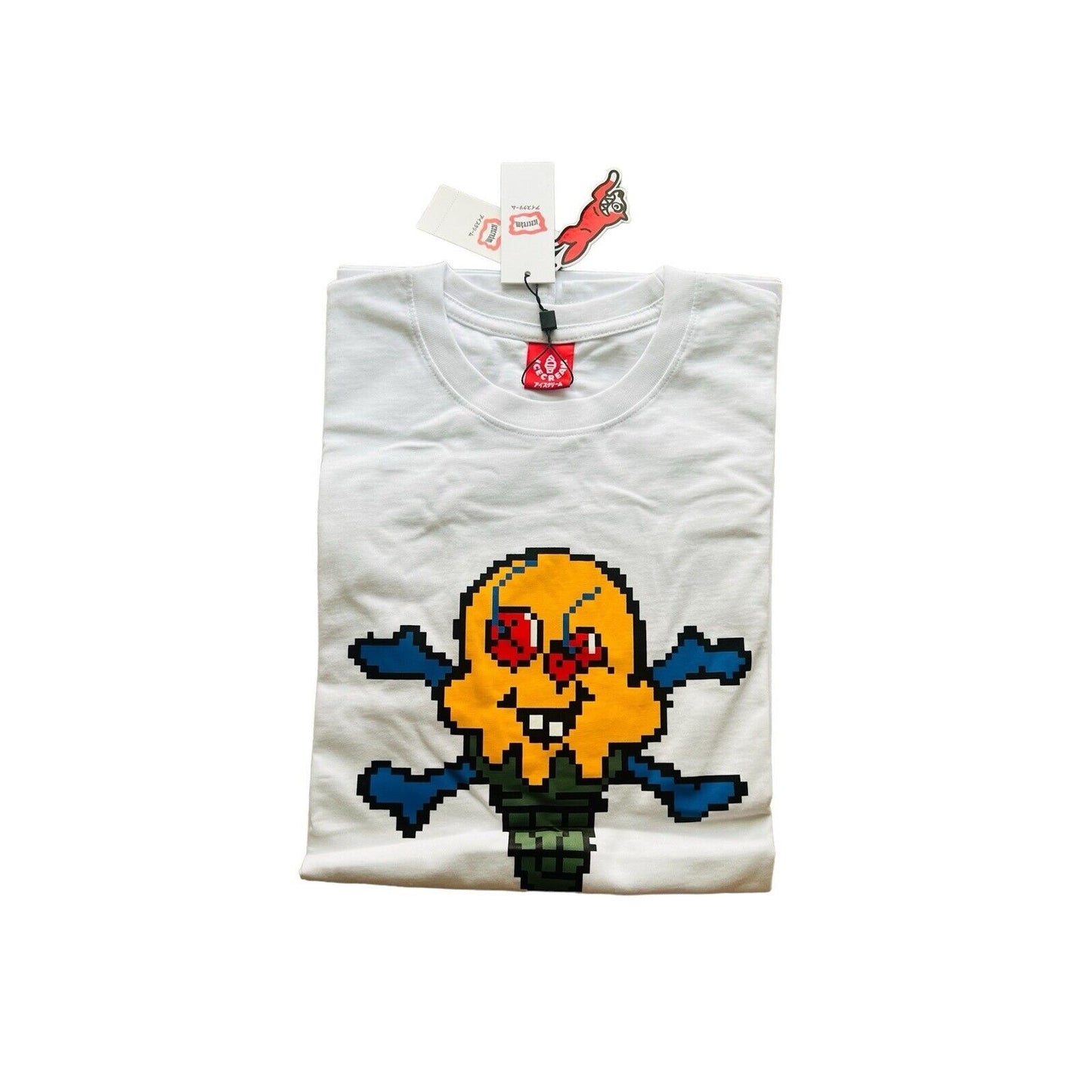 Icecream Pixel Cotton T-Shirt