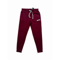 Hugo Boss Ease Drawstring Waist Cotton Blend Joggers - Burgundy Red