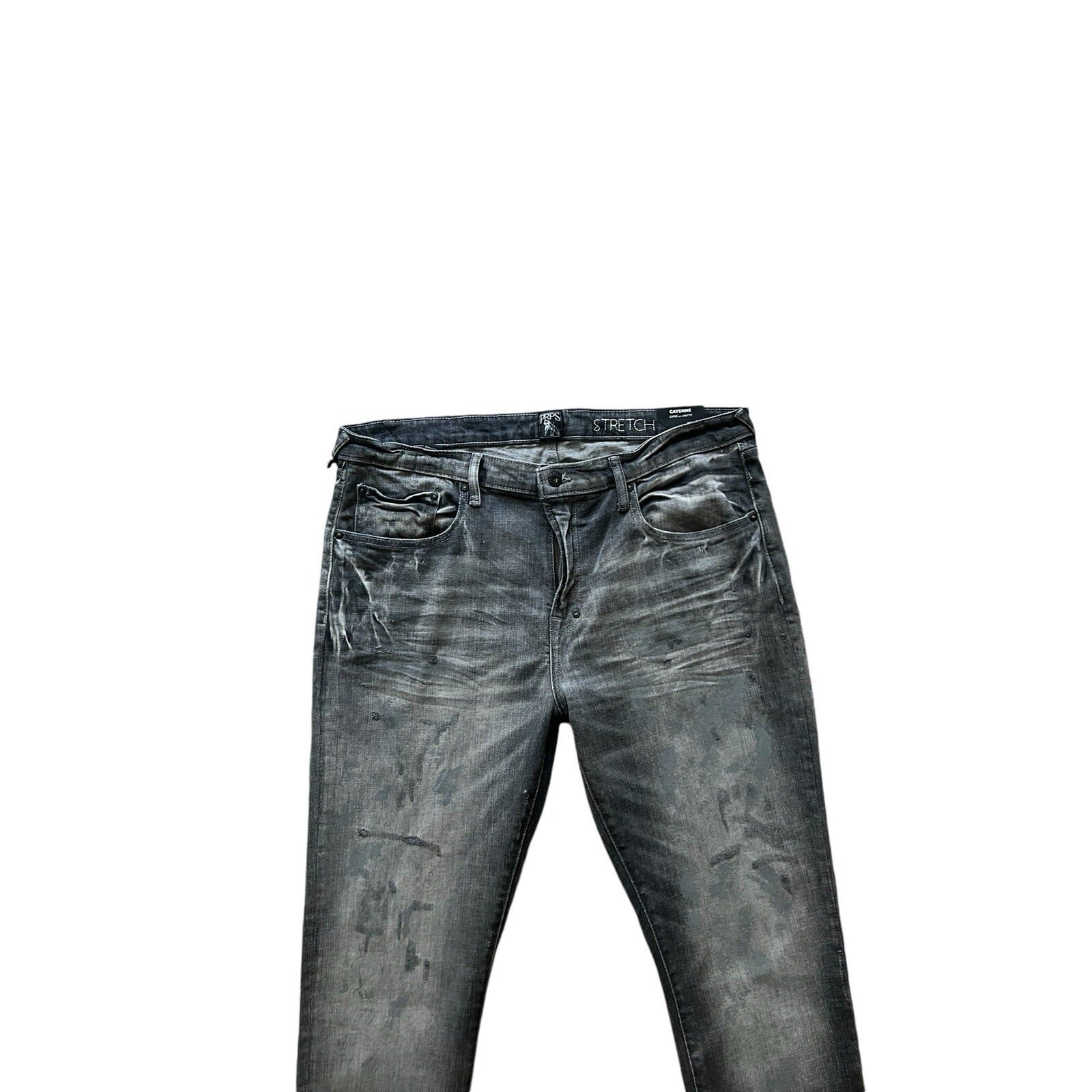PRPS Cayenne Super Skinny Fit Men's Stretch Jeans Grey
