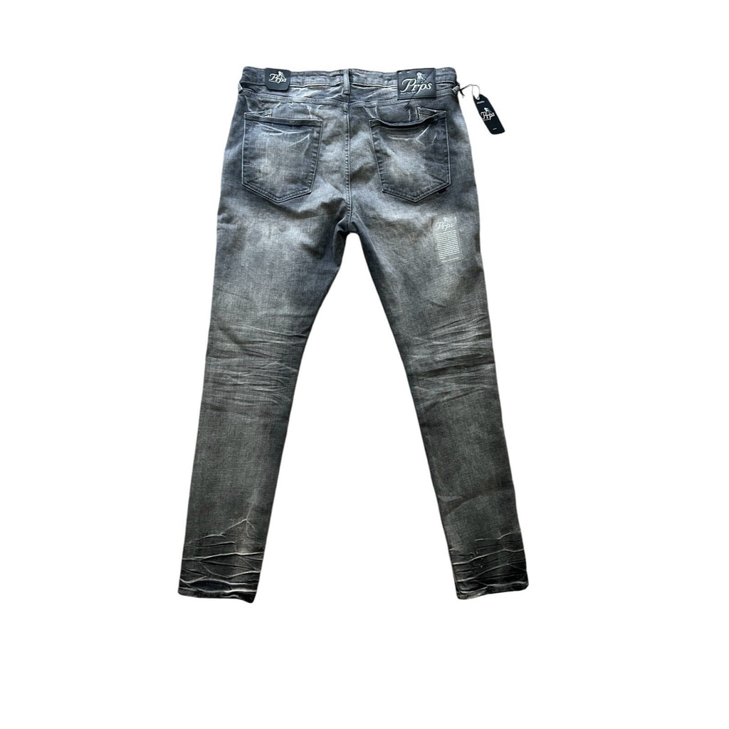 PRPS Cayenne Super Skinny Fit Men's Stretch Jeans Grey