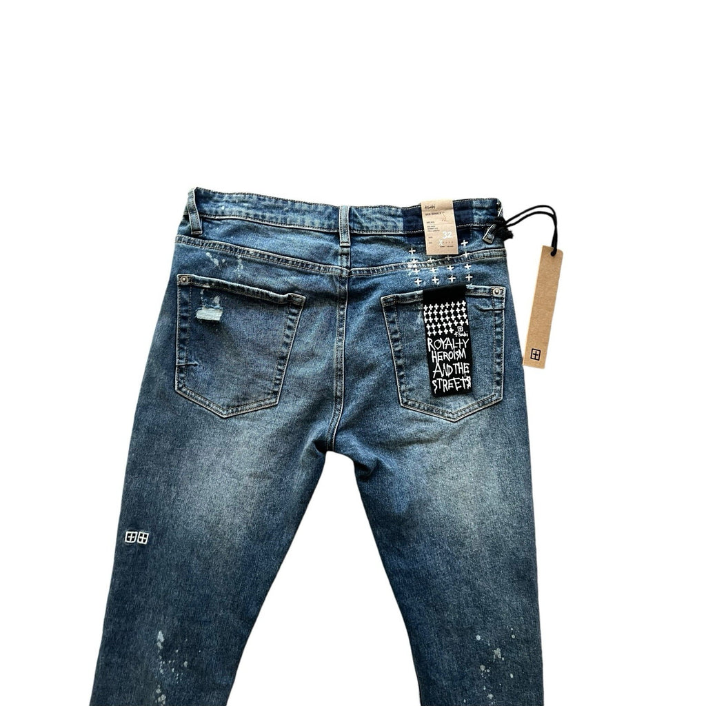 Ksubi Jeans Van Winkle Skinny Kulture Trashed