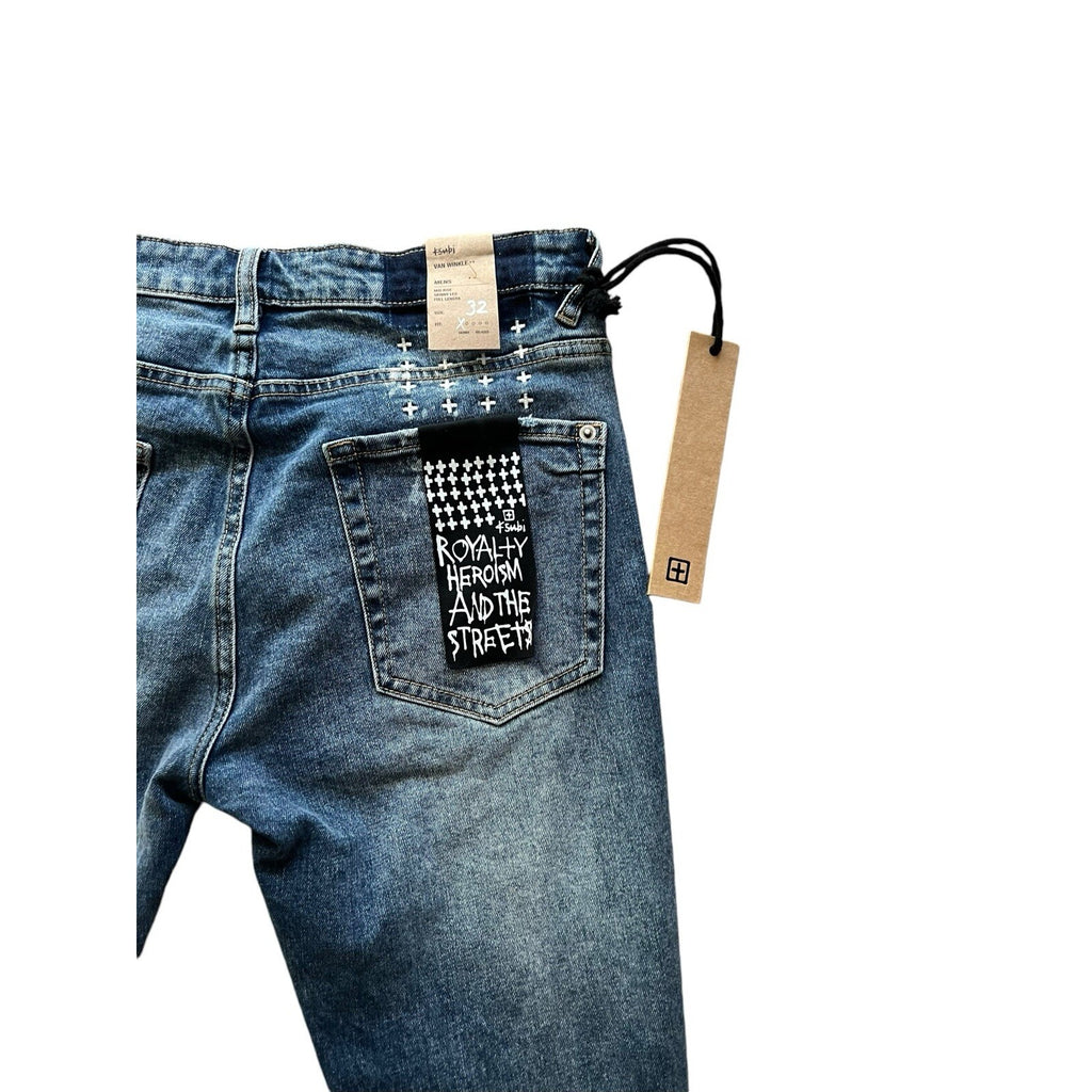 Ksubi Jeans Van Winkle Skinny Kulture Trashed
