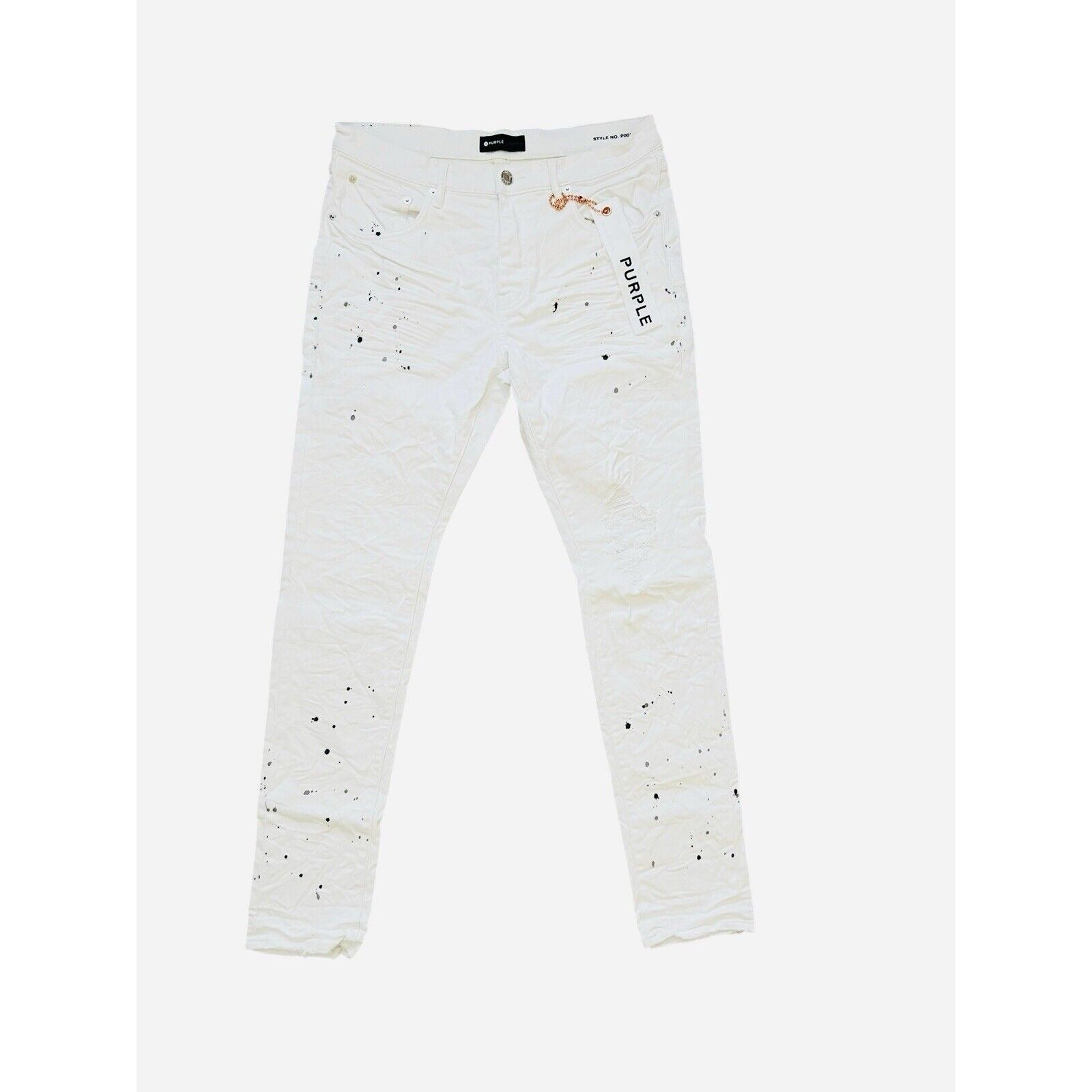 Purple Brand Jeans Slim Fit Optic White