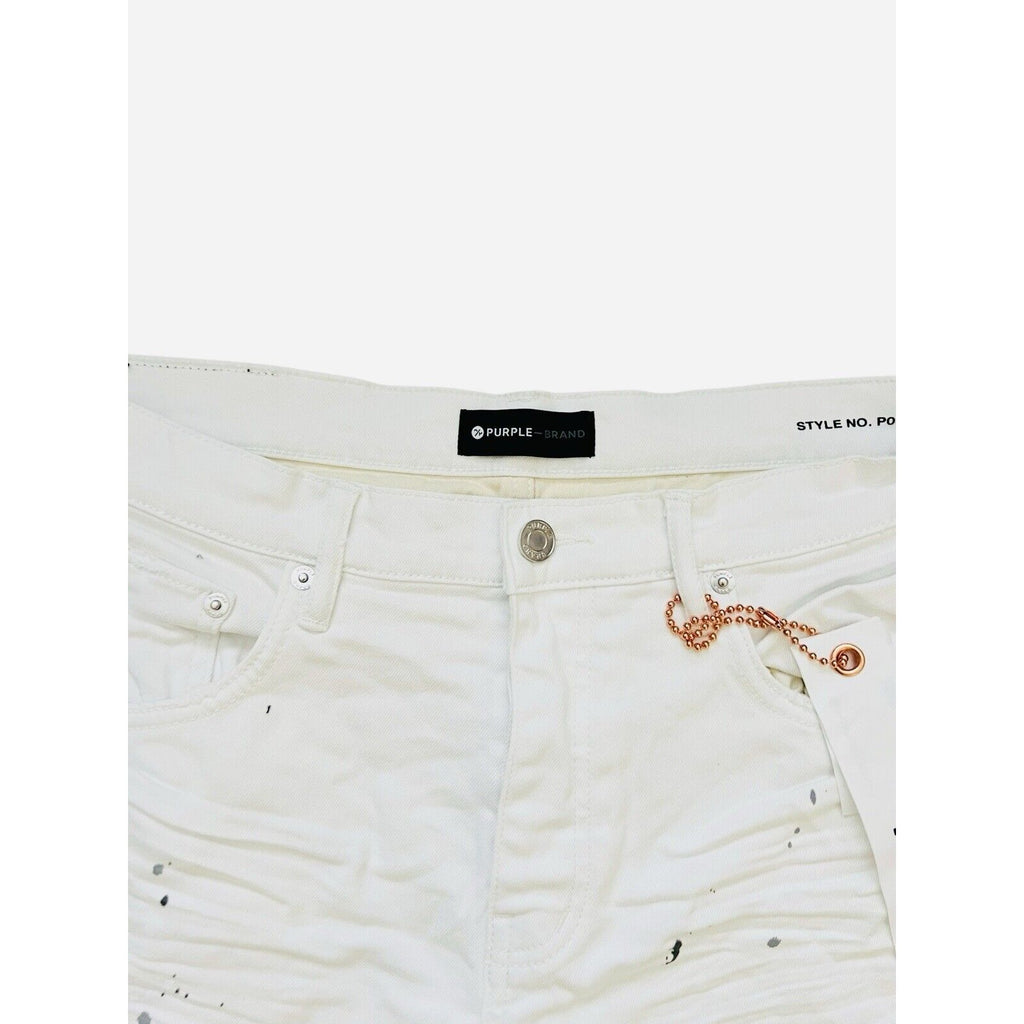 Purple Brand Jeans Slim Fit Optic White
