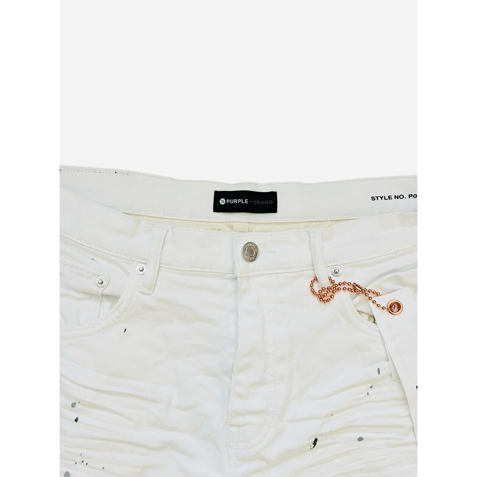 Purple Brand Jeans Slim Fit Optic White