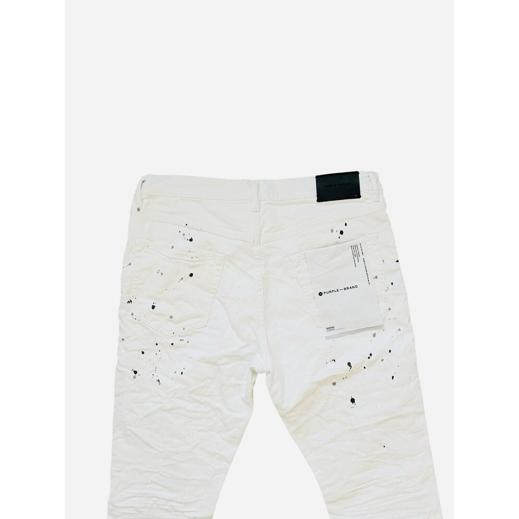 Purple Brand Jeans Slim Fit Optic White