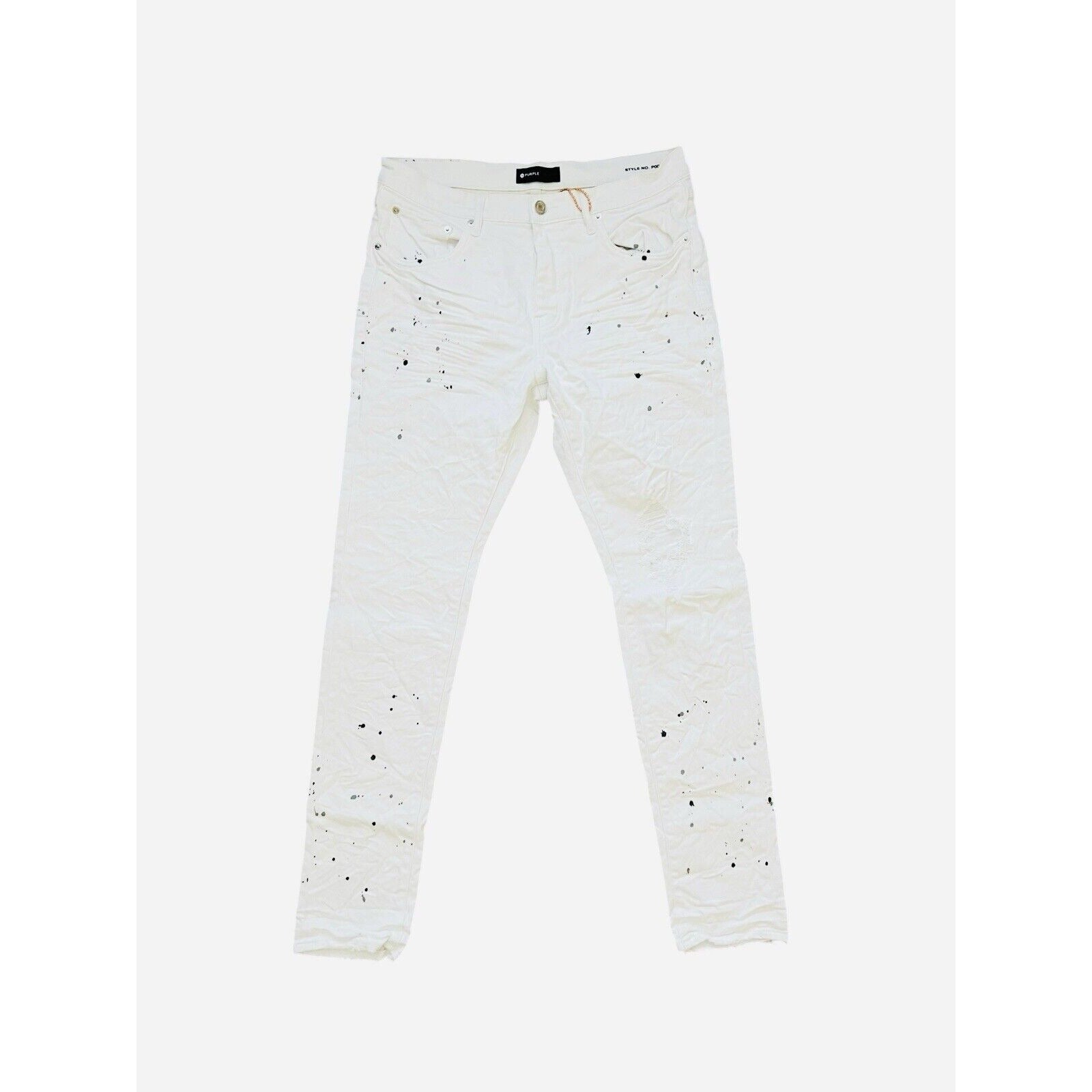 Purple Brand Jeans Slim Fit Optic White