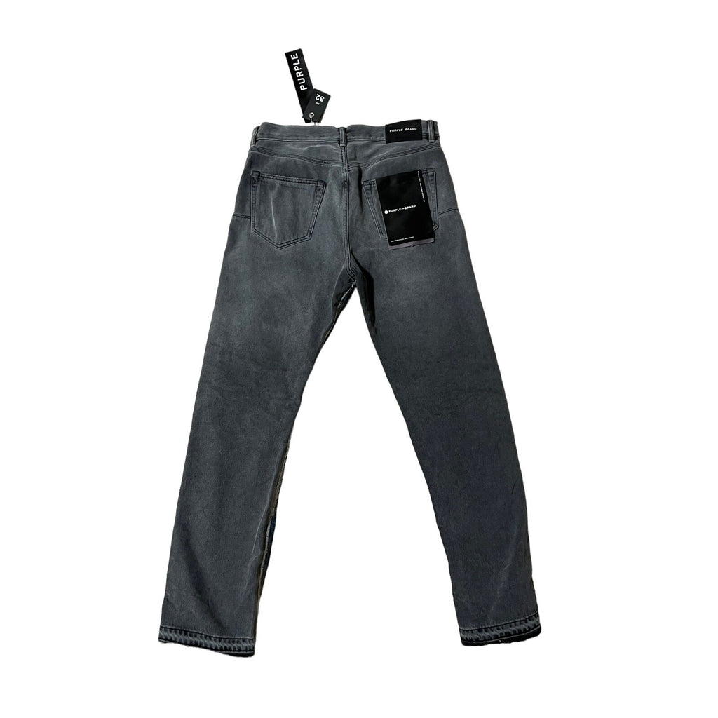 Purple Brand Jeans Straight Mid Rise Made In Italy P011