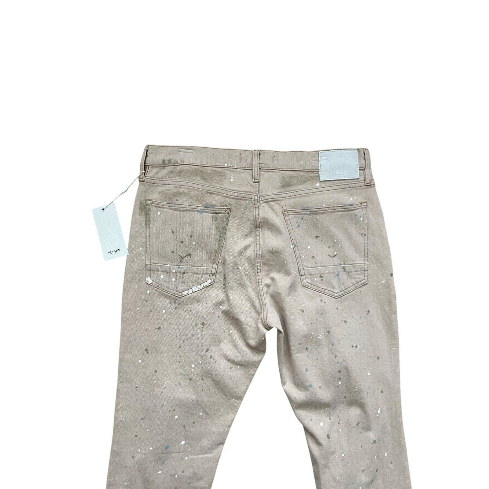 Hudson Zack Stacked Skinny Jeans Deserted