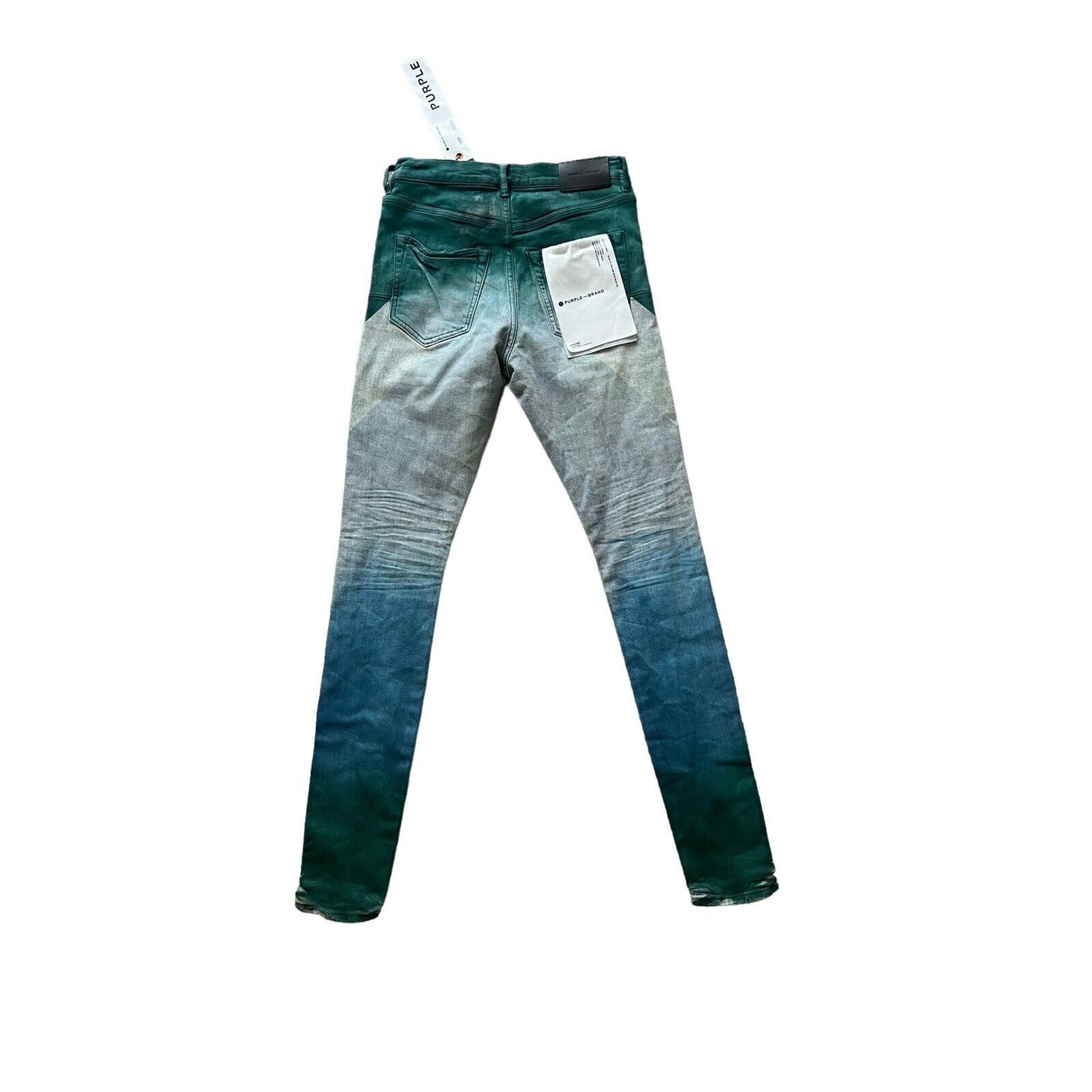 Purple Brand Jeans Mens Slim Fit Multi Dark Color Coated