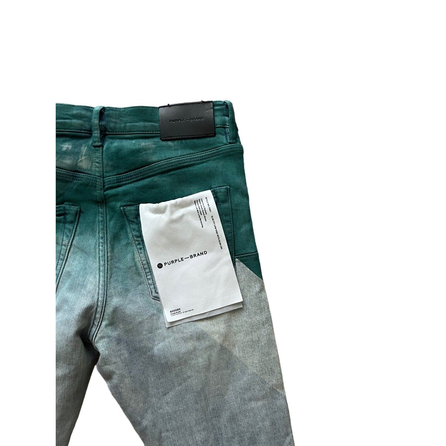 Purple Brand Jeans Mens Slim Fit Multi Dark Color Coated