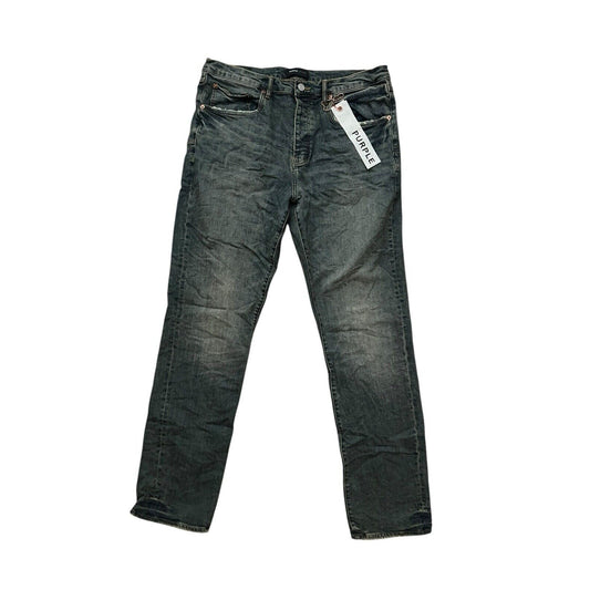 Purple Brand Jeans Men Slim Straight Vintage Aged P005