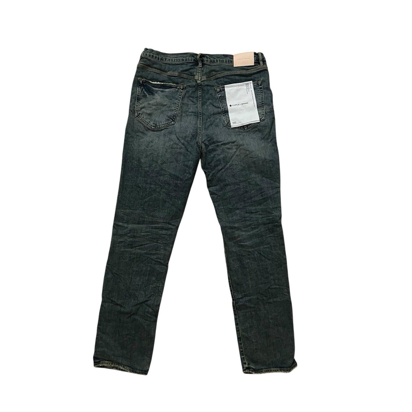 Purple Brand Jeans Men Slim Straight Vintage Aged P005