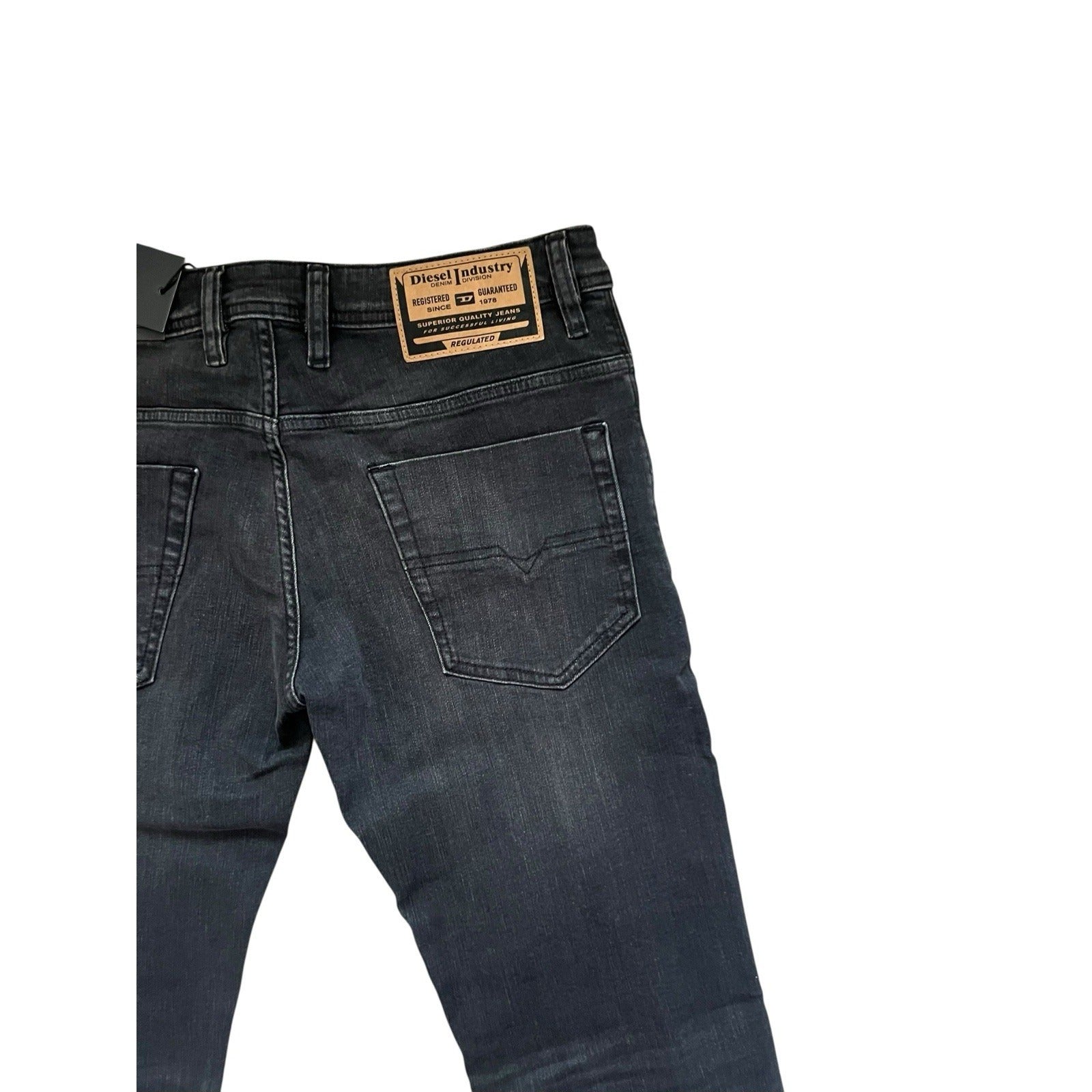 Diesel Safado Straight Fit Jeans Black RB063