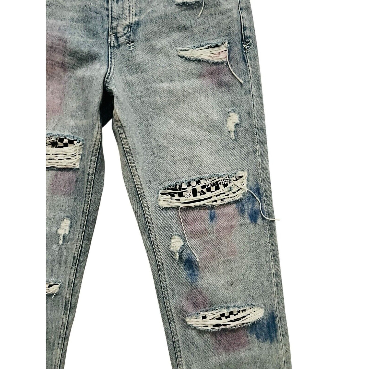 Ksubi Jeans Mens Anti K++ Streets Kolor Straight Fit