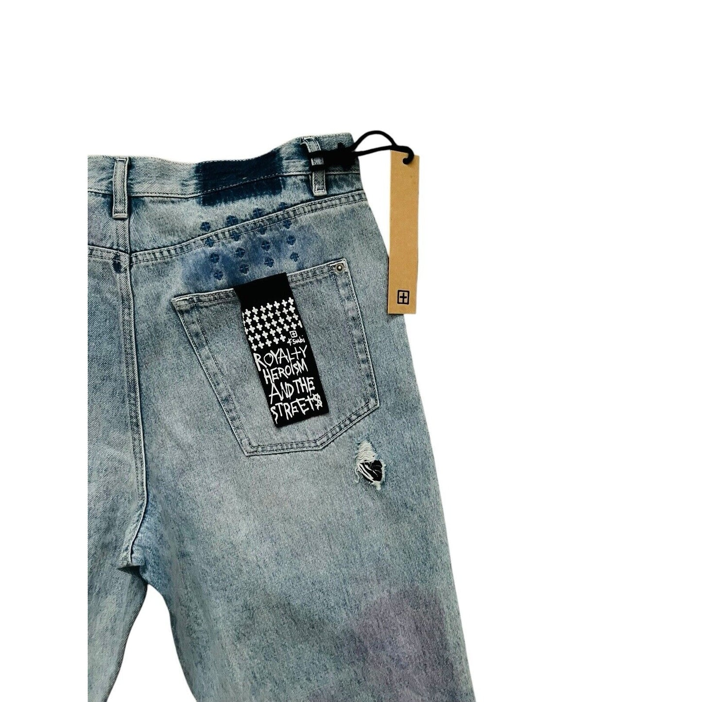 Ksubi Jeans Mens Anti K++ Streets Kolor Straight Fit