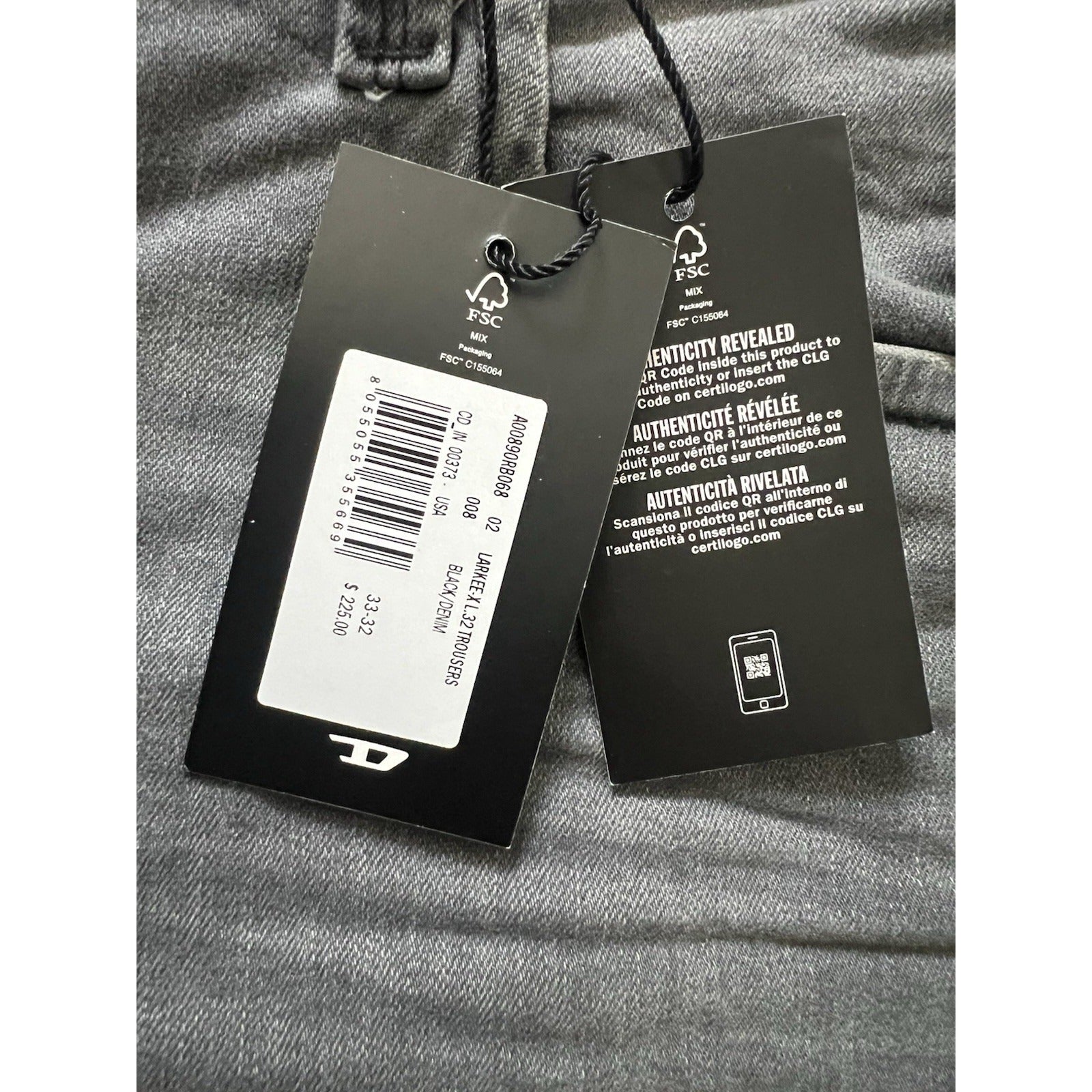 Diesel Jeans Larkee Straight RB068