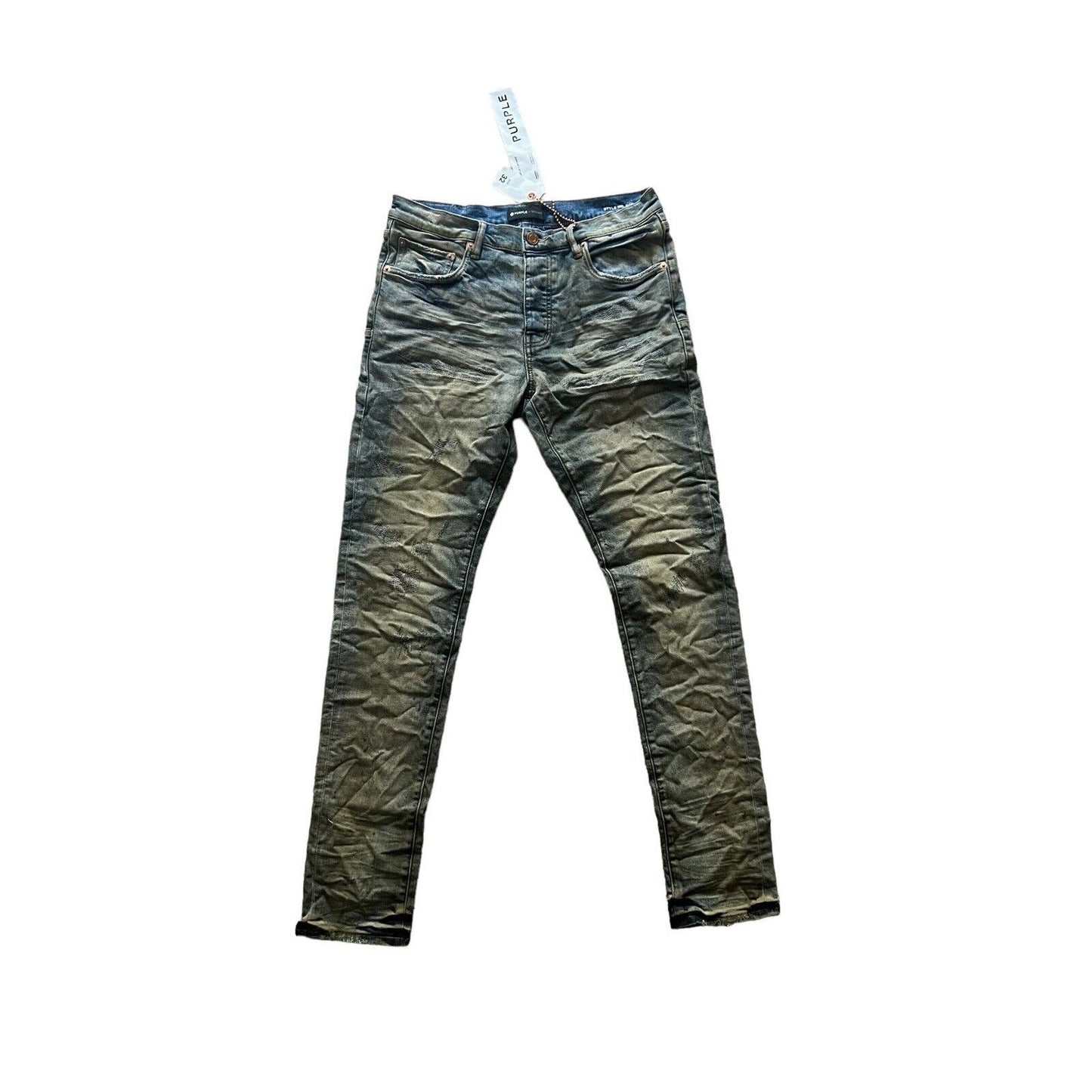 Purple Brand Jeans Skinny Fit P001 Indigo Oil