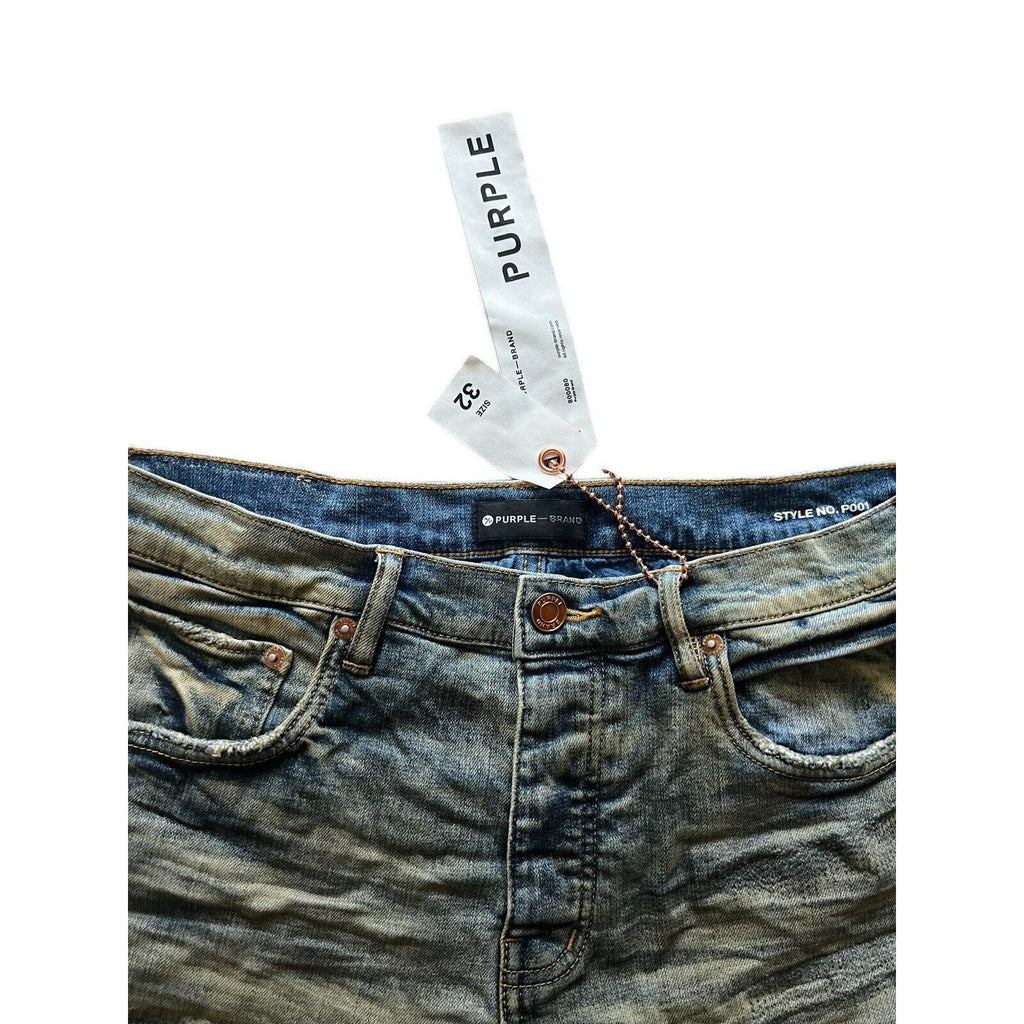 Purple Brand Jeans Skinny Fit P001 Indigo Oil