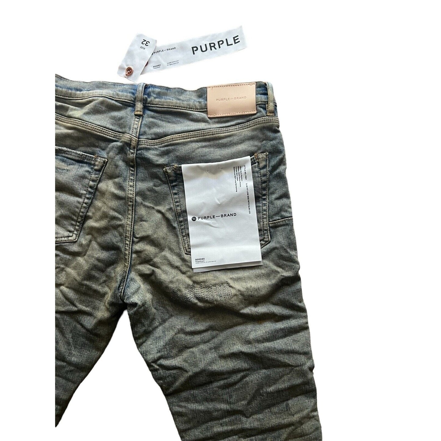Purple Brand Jeans Skinny Fit P001 Indigo Oil