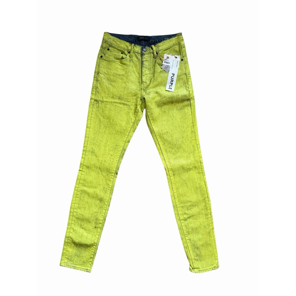 Purple Brand Jeans Paint Job Skinny P001