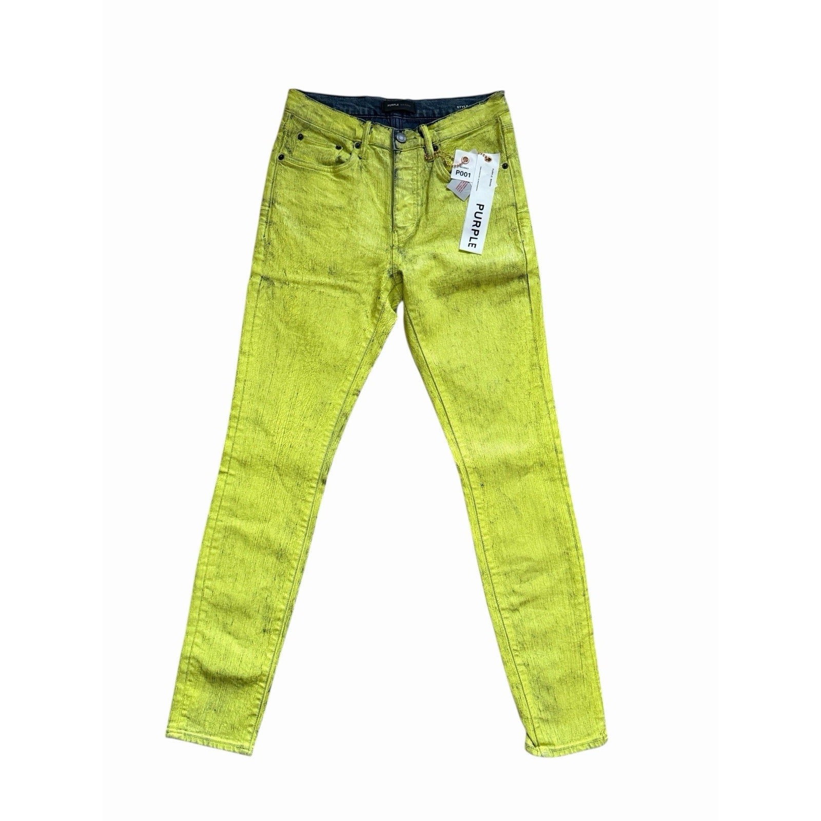 Purple Brand Jeans Paint Job Skinny P001